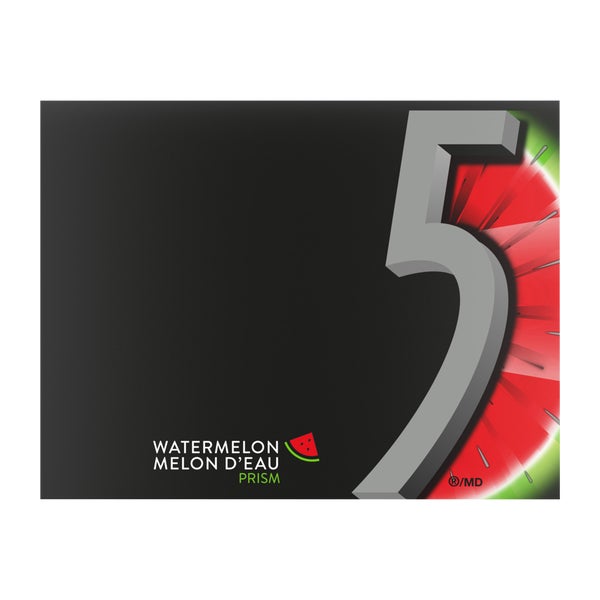 Prism Watermelon - 40 × 15 sticks - 5 Gum - Canadian Distribution