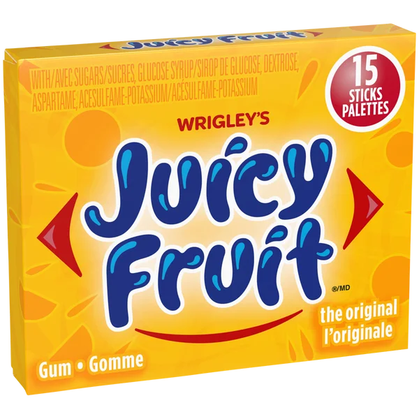 Original - 40 × 15 Sticks - Juicy Fruit - Canadian Distribution