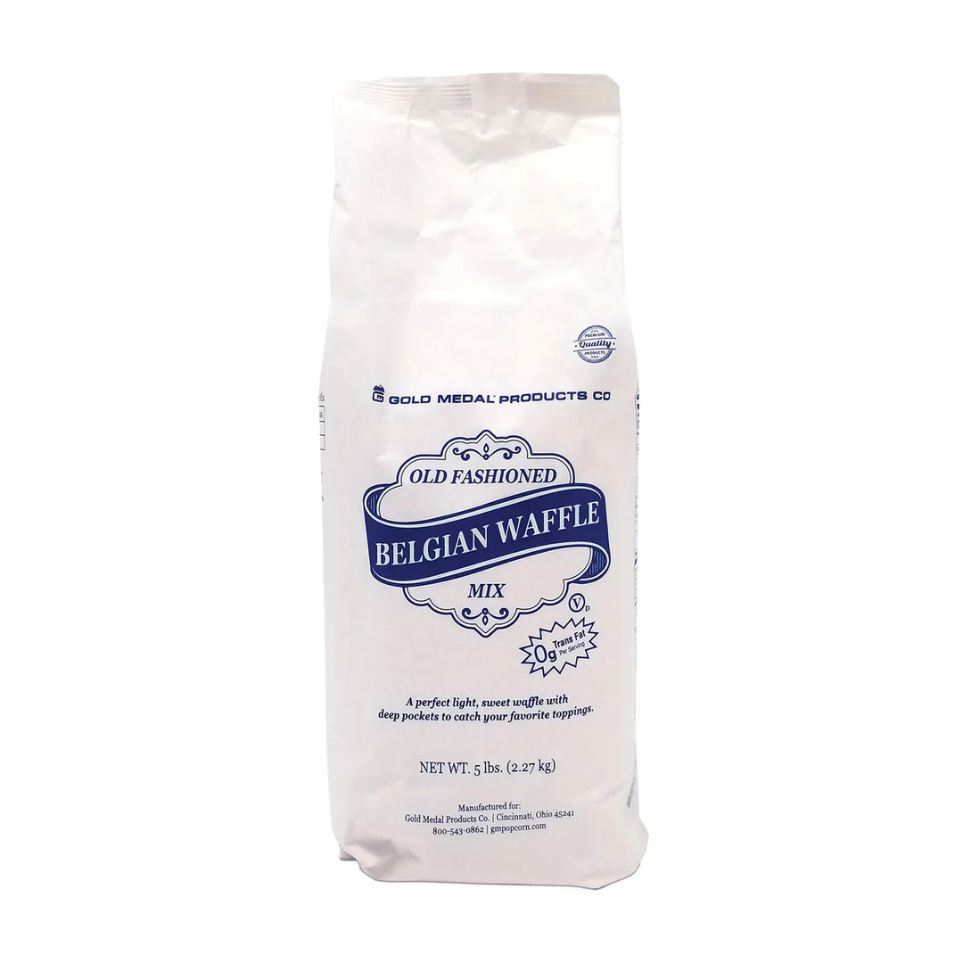 5 LB bag of Gold Medal Old Fashioned Belgian Waffle Mix