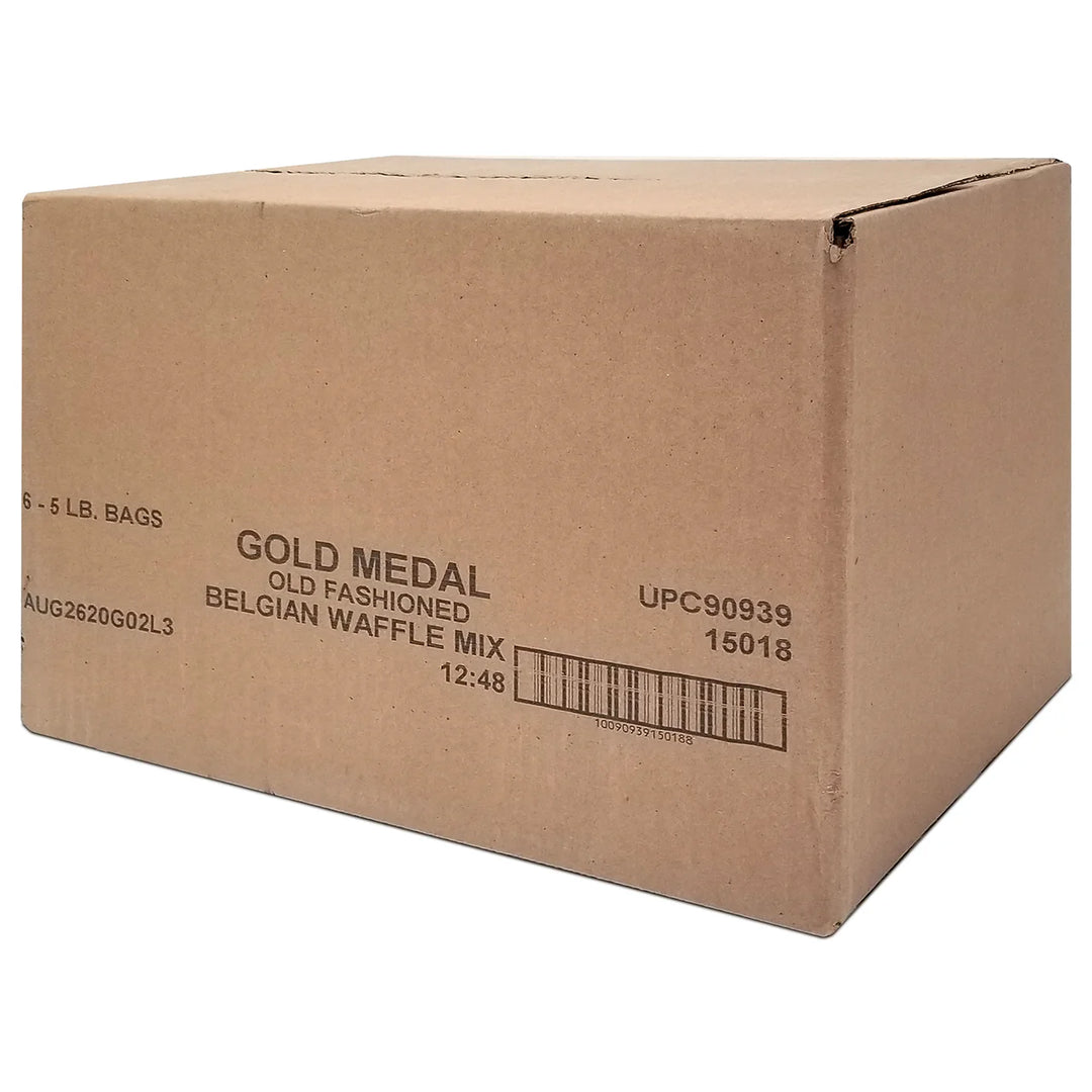 Case of Gold Medal Old Fashioned Belgian Waffle Mix - Canadian Distributor
