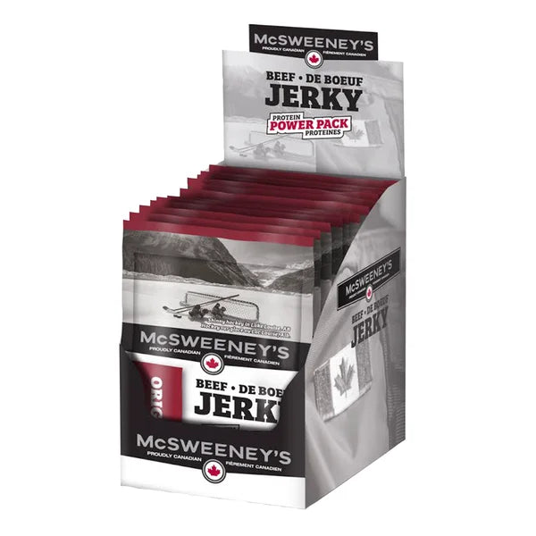 Original Beef Jerky - 48 × 30 g - McSweeney’s - Canadian Distribution