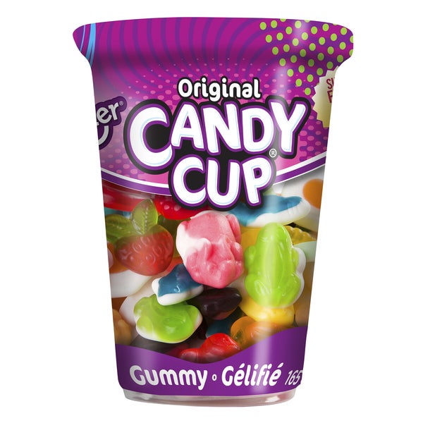 Candy Cup Gummies - 24 × 165 g - Huer - Canadian Distribution