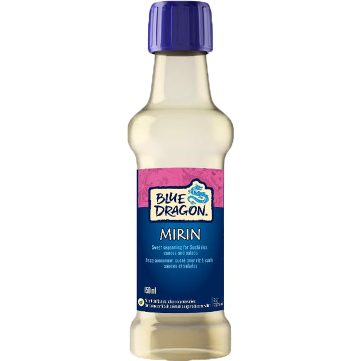Blue Dragon Mirin 2 x 150ml – Traditional Japanese Sweet Seasoning - Canadian Distribution - Ships Free Within Canada on Orders Above CAD $199