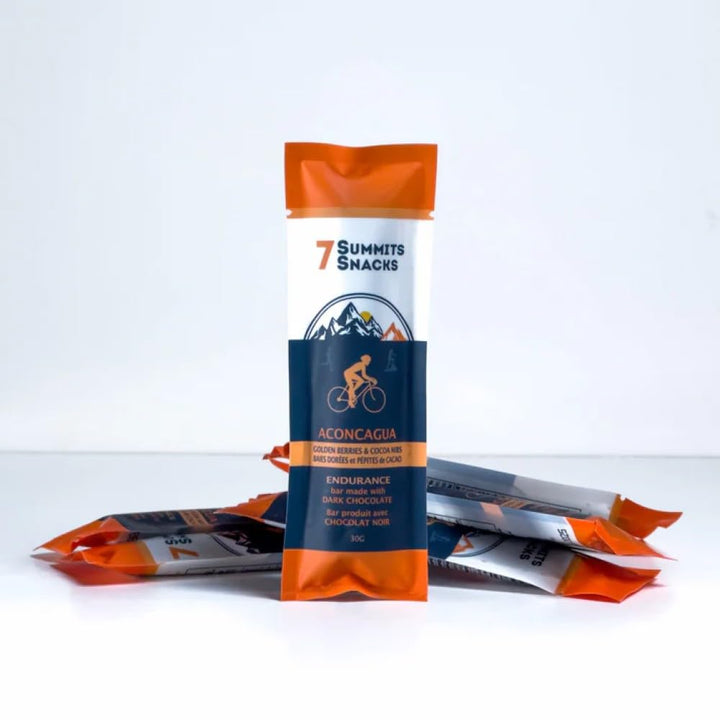 7 Summits Snacks Aconcagua Endurance Bar – 12 Pack (31g each) - Canadian Distribution - Ships Free Within Canada on Orders Above CAD $199