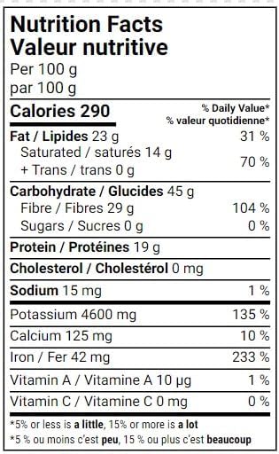 Choctura - Premium Cacao Powder - 22-24% Cocoa Butter Fat - 1 KG - Dutch Processed - No Additives or Preservatives