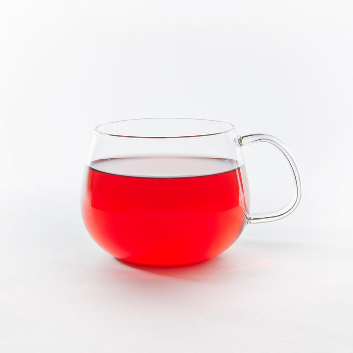 JusTea Winter Wonderland Purple Tea | Loose Leaf in Tin with Carved Spoon | 40+ Servings (80g) | Low Caffeine, Award-Winning, Fair Trade & Organic - Canadian Distribution - Ships Free Within Canada on Orders Above CAD $199
