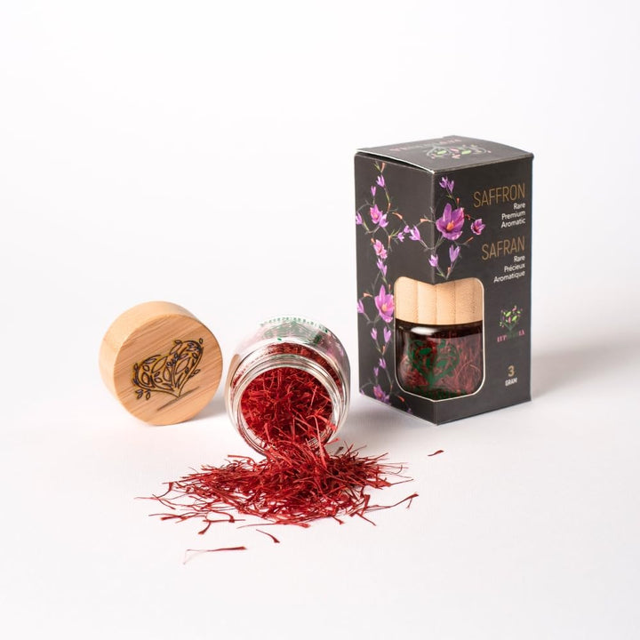 EUPHERBIA – Saffron Threads – Grade A Plus – 3g – Hand harvested