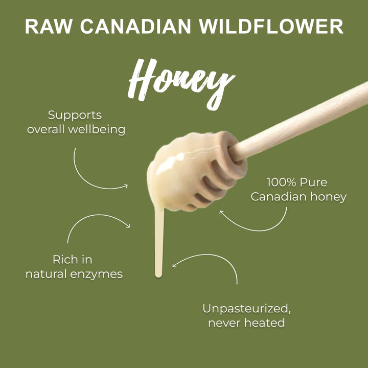ONEROOT – Raw Wildflower Honey – Unpasteurized Creamed – 3kg