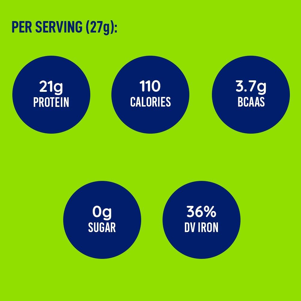 Leanfit – Organic Plant Protein Powder – Plain Unsweetened – 715 g, 26 Servings
