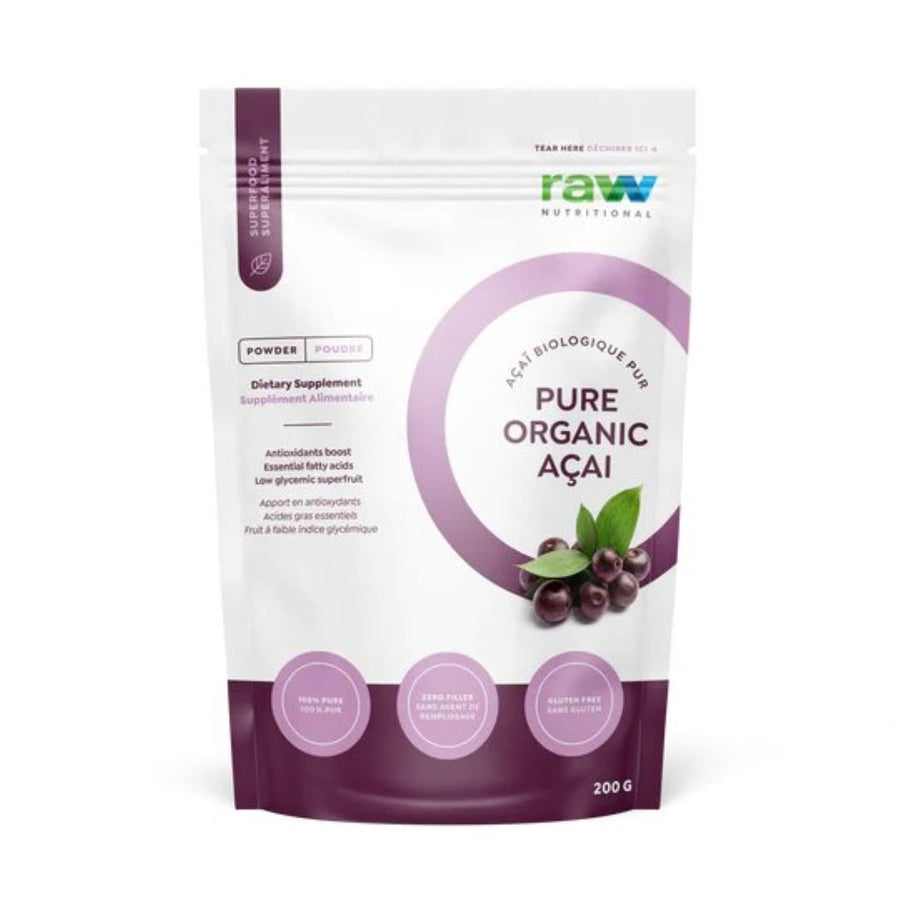 Pure Organic Açai Powder | Packed With Vitamins, Antioxidants, Good Fats, and Fibre | Essential Fatty Acids | 66 Servings Per Bag | 200G