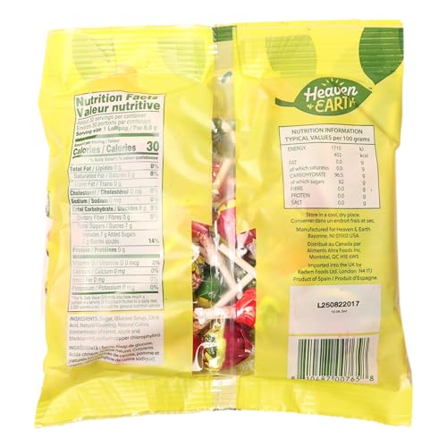 Heaven & Earth Fizz Pops Lollipops - 2 x 250g - Canadian Distribution - Ships Free Within Canada on Orders Above CAD $199