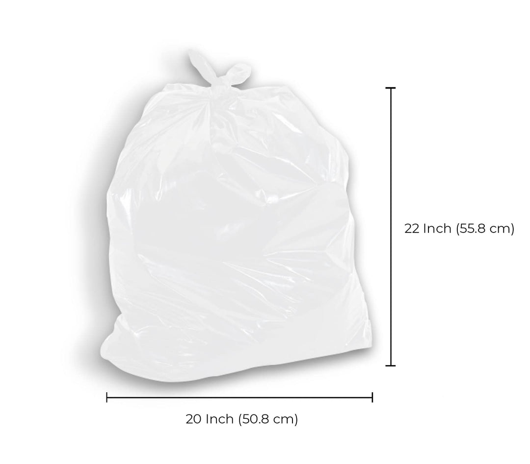 Spartano - Garbage Bags - Regular - White - 20"x22"