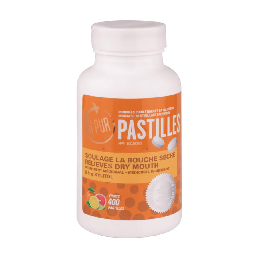 X-PUR – Xylitol Breath Mints – Fruit Flavoured – 400 Pastilles