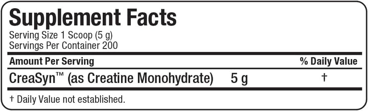 ALLMAX – Creatine Monohydrate Powder – 1000 g, 200 Servings