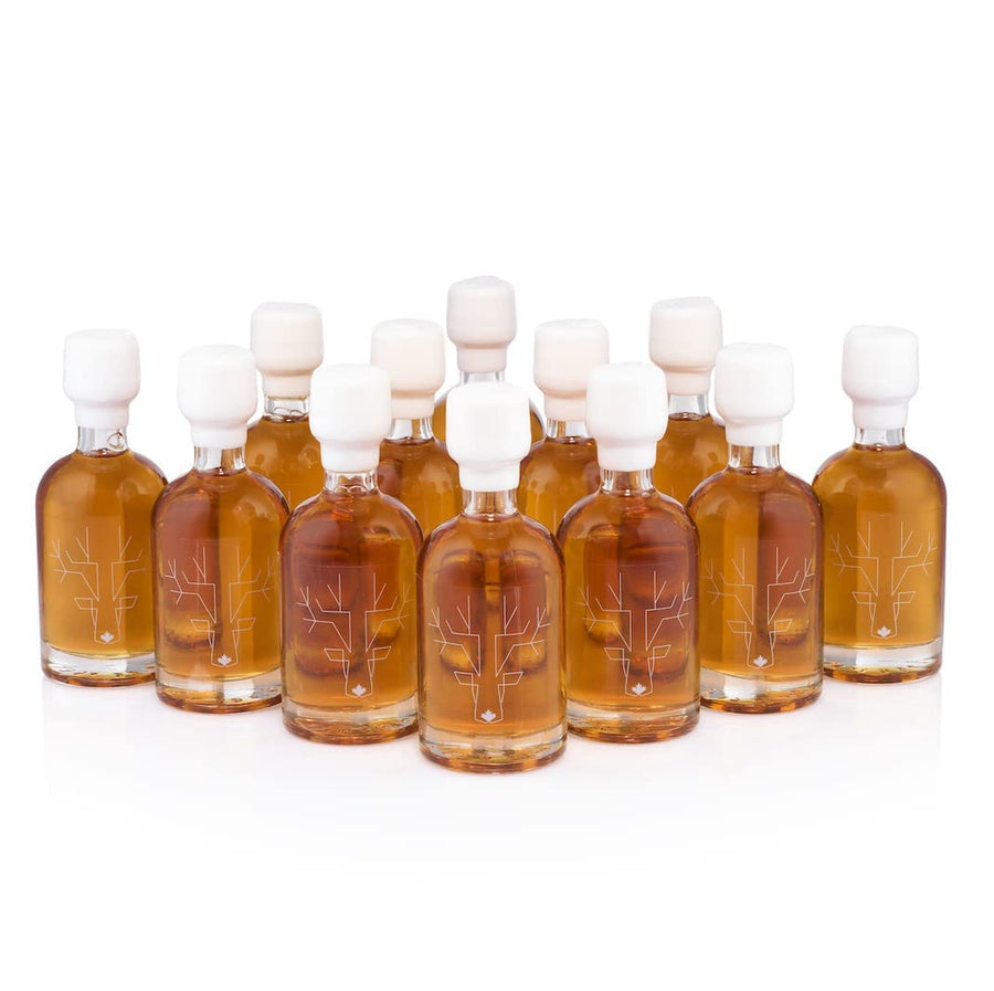Escuminac – Maple Syrup – Extra Rare Amber – Mini Bottles – 12 × 50 ml