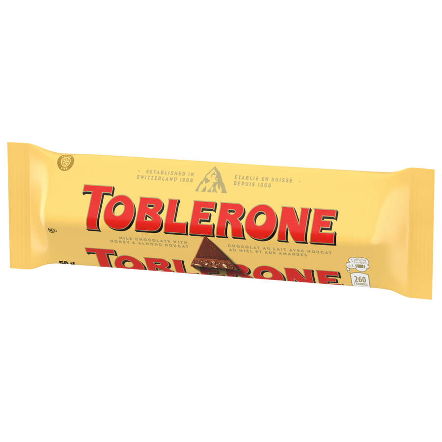 Chocolate Bar Toblerone - 24 x 50 g - Toblerone - Restaurant and Foodservice Ingredients - Canadian Distribution