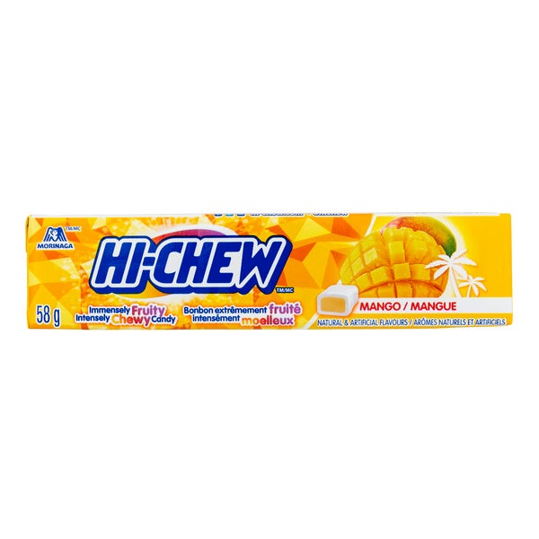Mango Candy - 48 × 58 g - Hi-Chew - Canadian Distribution