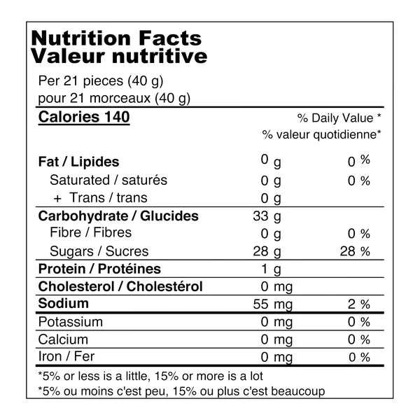 Gummy Clusters Berry - 40 × 142 g - Nerds - Canadian Distribution - Ships Free Within Canada on Orders Above CAD $199