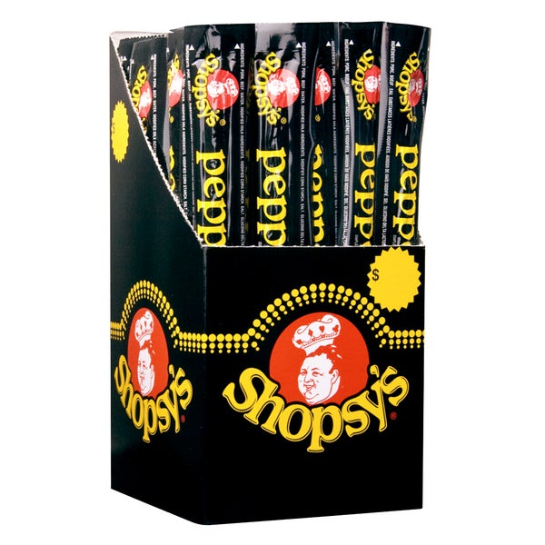 Pepperoni Sticks - 160 × 25 g - Shopsy’s - Canadian Distribution - Ships Free Within Canada on Orders Above CAD $199