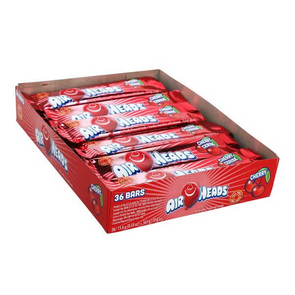 Bonbons à la cerise - 144 × 15,6 g - Airheads - Distribution canadienne - Livraison gratuite au Canada pour les commandes de plus de 199 $ CA