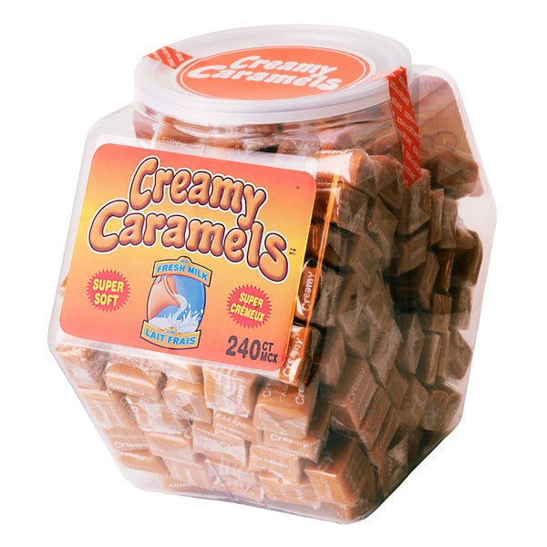 Creamy Caramels Candy - 960 × 6.7 g - Canadian Distribution