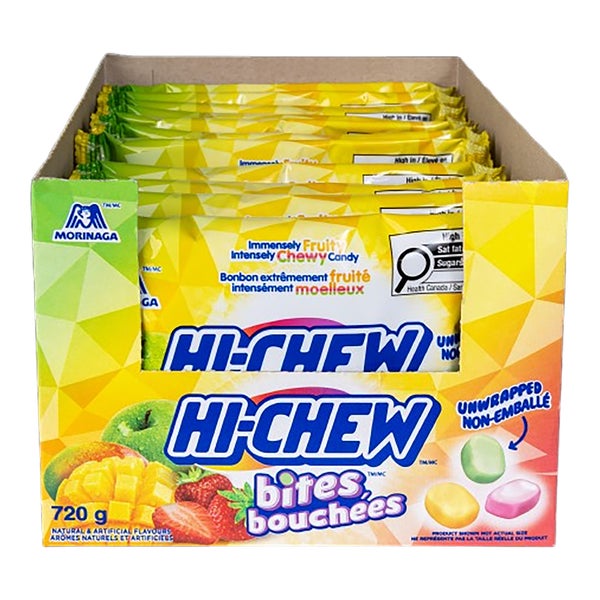 Bites - 48 × 60 g - Hi-Chew - Canadian Distribution
