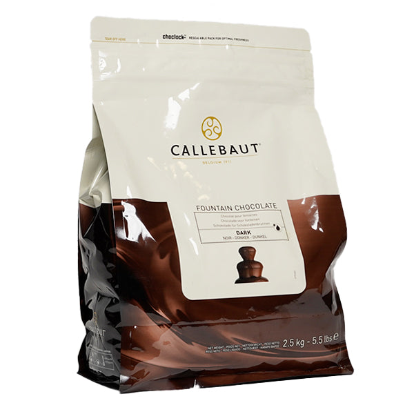 CALLEBAUT - FOUNTAIN CALLETS DARK 2.5KG - Barry Callebaut Canadian Distribution