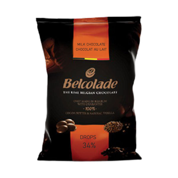 Belcolade - 34% Milk Chocolate -  5KG - Canadian Distribution