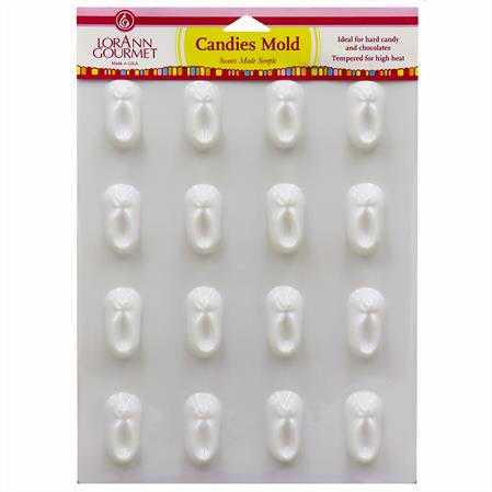 Baby Booties Sheet Mold - Candy Molds - Canadian Distribution