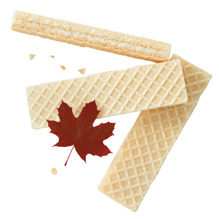 Cookie Maple Wafers - 12 x 300 g - Voortman - Restaurant and Foodservice Ingredients - Canadian Distribution