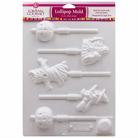 Halloween Lollipop Sheet Mold - Candy Molds - Canadian Distribution
