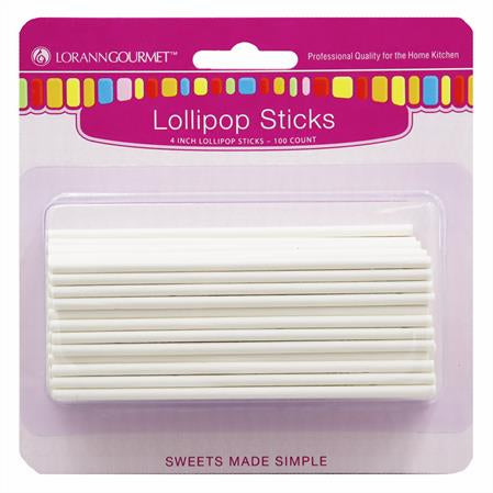 Small Lollipop Sticks - 100 pack