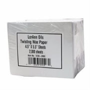 Twisting Wax Paper - 100 pack, 2000 pack