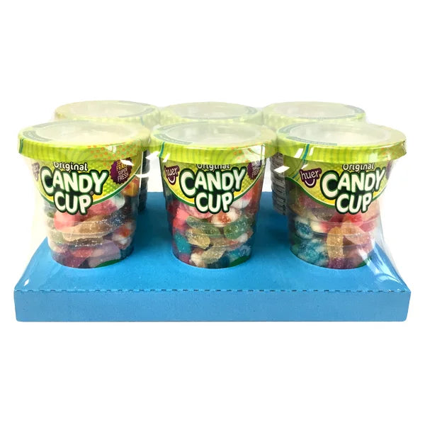 Bonbons gélifiés acidulés Candy Cup - 24 × 165 g - Huer - Distribution canadienne - Livraison gratuite au Canada pour les commandes de plus de 199 $ CA
