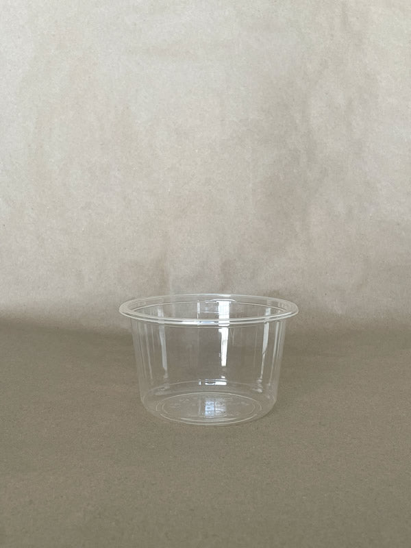 PLA Round Deli Container - 8/12/16/32 oz - 500cs BPI - Disposable Take Away Food Packaging - Canadian Distribution