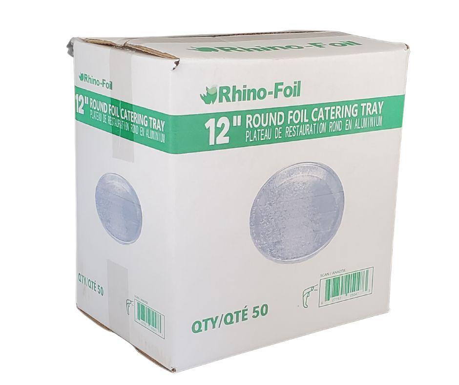 Rhino-Foil - 12" Round Catering Tray - AR201R
