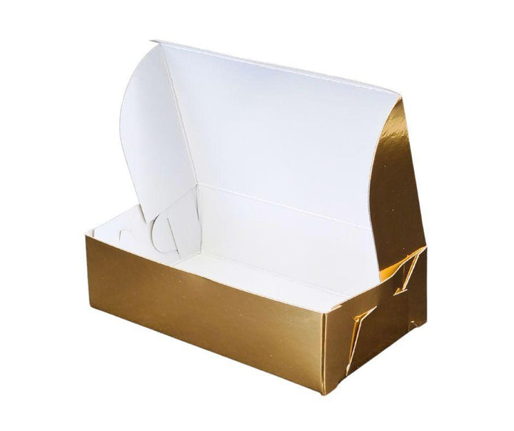 Boîte à bonbons - Or - 0,23 kg - 15,9 cm x 9,5 cm x 4,4 cm