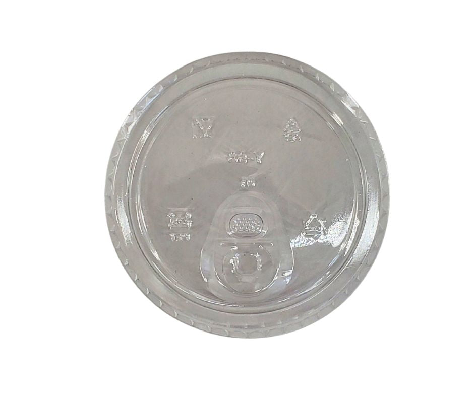 Morning Dew - Sip Lids W/Lock Back Cover For CP16-CP24 Clear Pet Cup - 98mm - 10 x 100 count