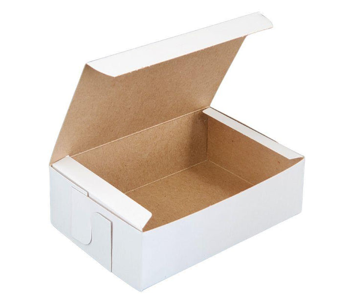 EB - Boîtes à gâteaux blanches - 1 lb - Spécial - 5,75x3,75x1,75