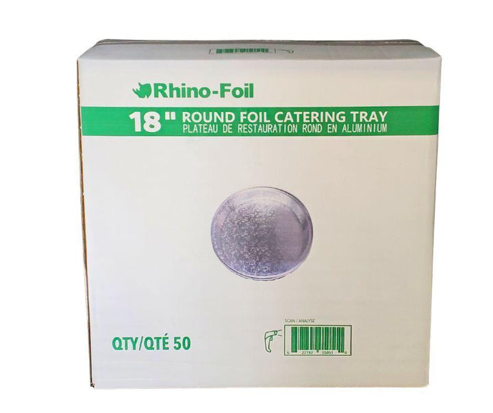 Rhino-Foil - 18" Round Catering Tray - AR205R