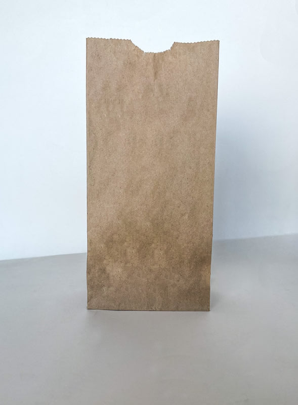 5LB Brown Grocery Bag 5.25" x 3.50" x 10.75" 500cs