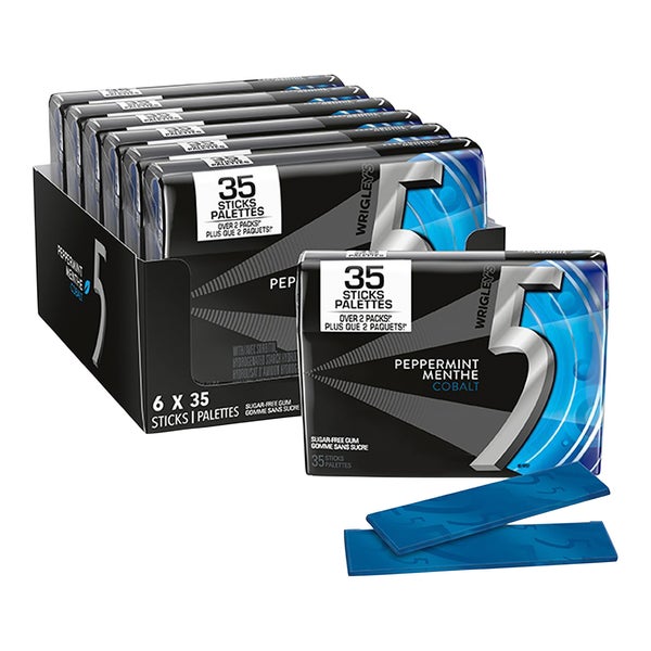 Cobalt Mega Pack - 24 × 35 pieces - 5 Gum - Canadian Distribution