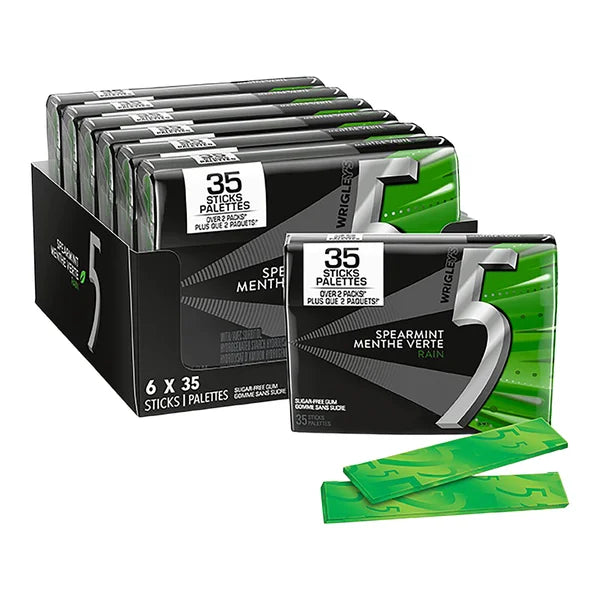 Rain MegaPack - 24 × 35 pieces - 5 Gum - Canadian Distribution