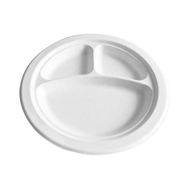 Compostable Plates with Compartments