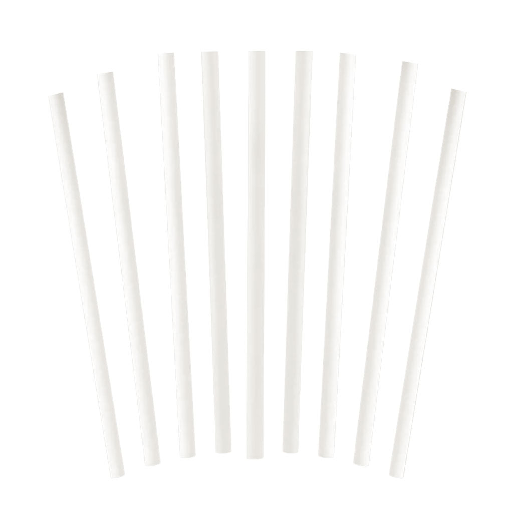 PLA Straws Compostable 7.75" Wrapped