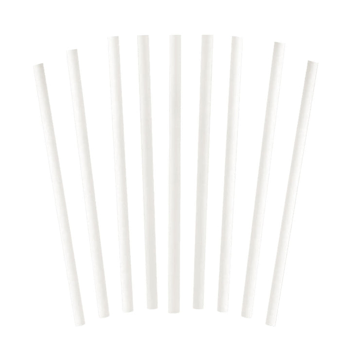 PLA Straws Compostable 7.75" Wrapped