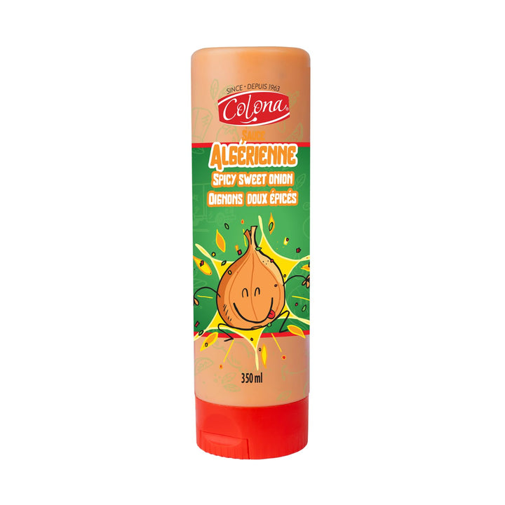 Colona Algerian Sauce with Spicy Sweet Onion, 2 x 350ml - Canadian Distribution - Ships Free Within Canada on Orders Above CAD $199