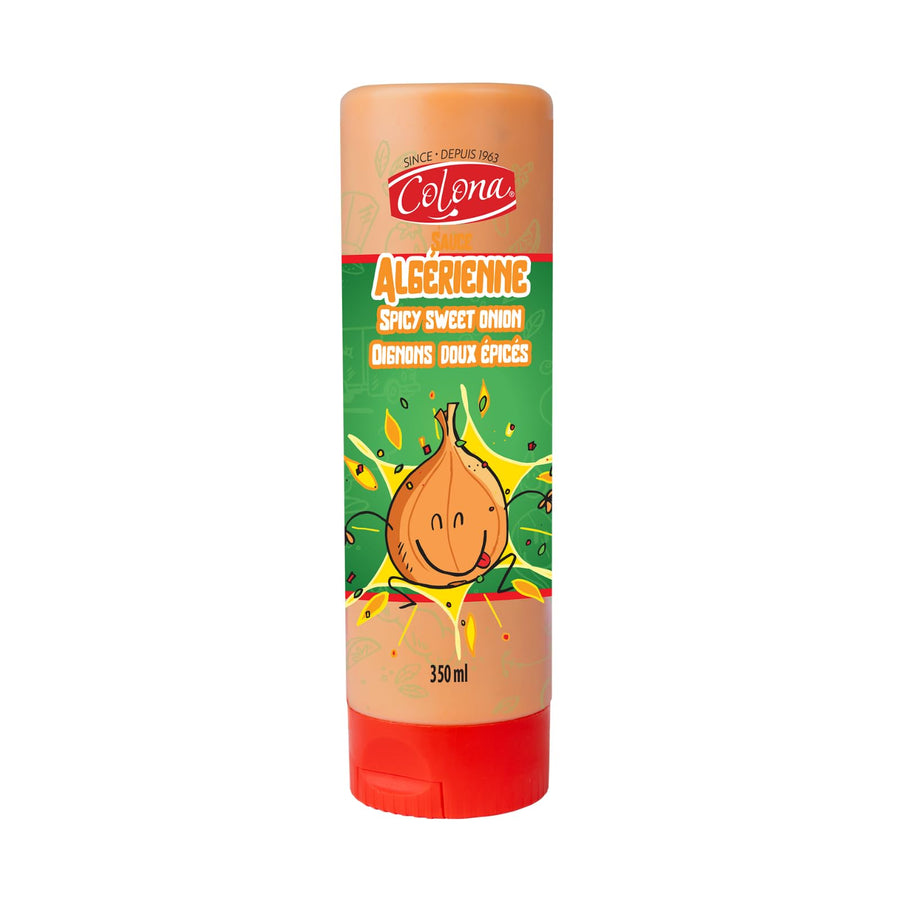 Colona Algerian Sauce with Spicy Sweet Onion, 2 x 350ml - Canadian Distribution - Ships Free Within Canada on Orders Above CAD $199