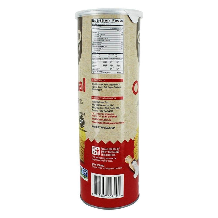 The Good Crisp Company Sour Cream & Onion Potato Crisps, 160g - Canadian Distribution - Ships Free Within Canada on Orders Above CAD $199