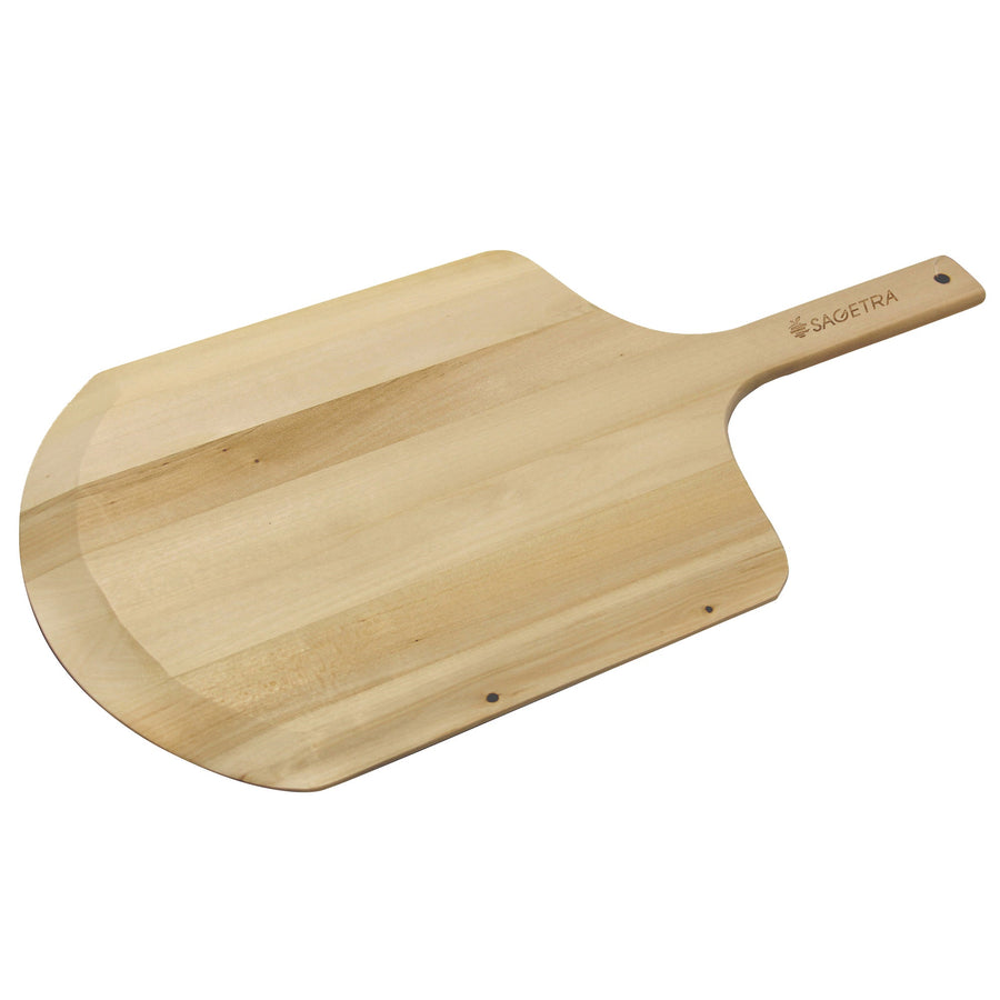 Sagetra Wooden Pizza Peel, 30.5 cm x 35.6 cm (12 in x 14 in) - Restaurant Equipment and Smallwares - Canadian Distribution